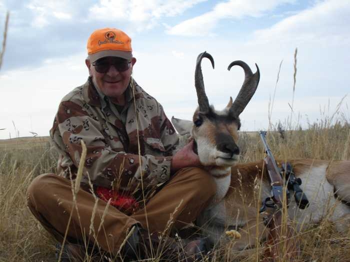 Hunting antelope during the rut in Wyoming